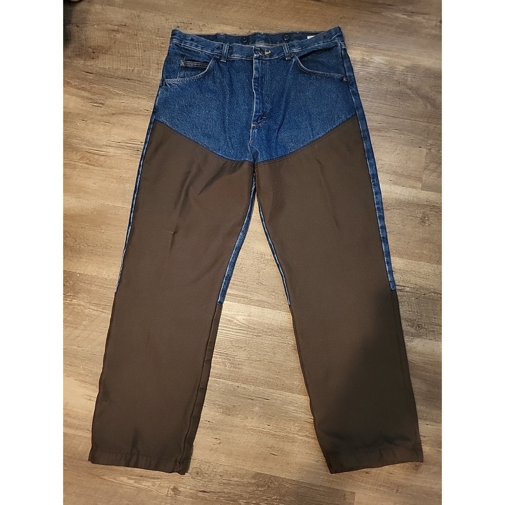 Wrangler ProGear Men's Jeans Size 36x30 Brush Guard Field Hunting Rugged Wear